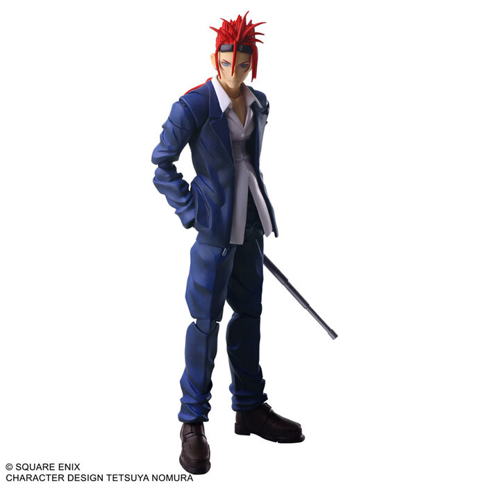 SQUARE ENIX BRING ARTS FF7 太空戰士7 最終幻想7 雷諾 可動完成品_0