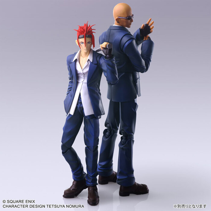 SQUARE ENIX BRING ARTS FF7 太空戰士7 最終幻想7 雷諾 可動完成品_1