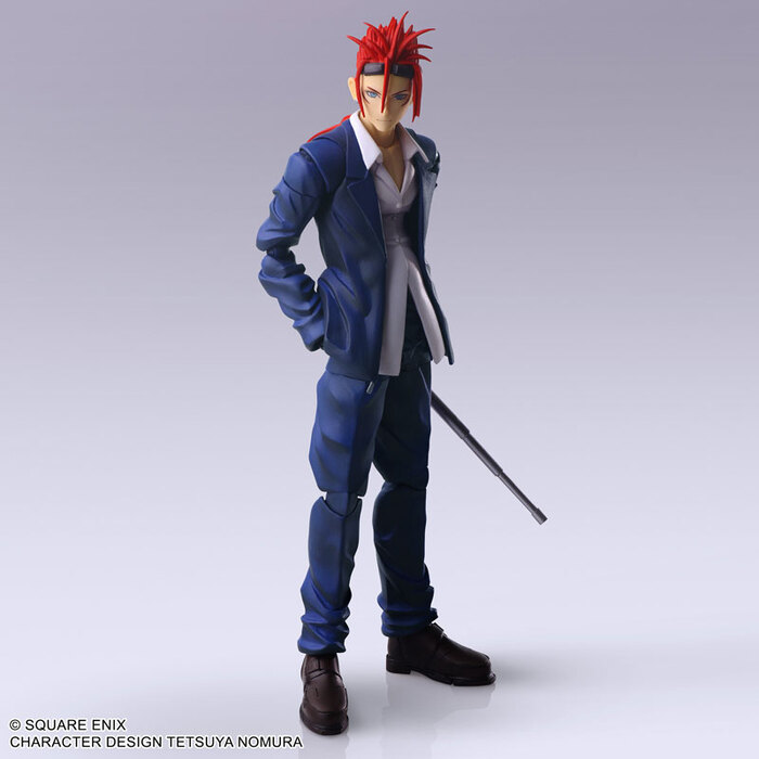 SQUARE ENIX BRING ARTS FF7 太空戰士7 最終幻想7 雷諾 可動完成品_2