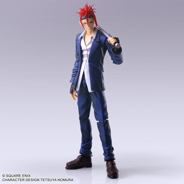 SQUARE ENIX BRING ARTS FF7 太空戰士7 最終幻想7 雷諾 可動完成品_4