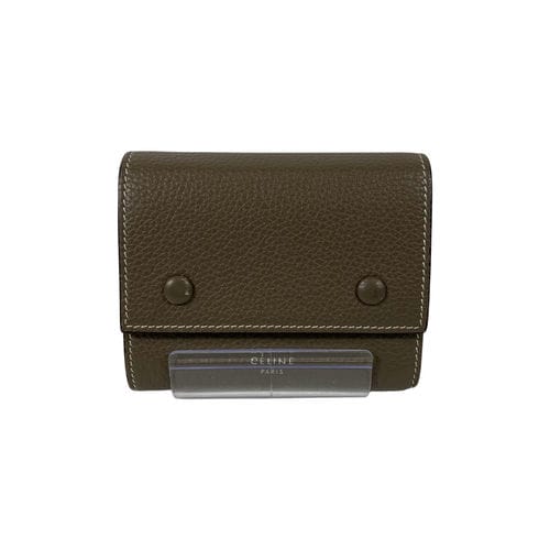 【桃園統領店】CELINE/對折錢包//F  IE 1128