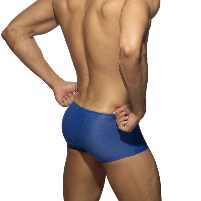 西班牙 Addicted 透氣無縫比基尼四角褲-藍色 FRESH MOLDED TRUNK(AD1321)_2