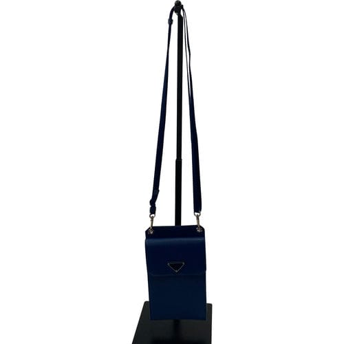 【微風南山店】PRADA/側背包//saffiano phone pouch