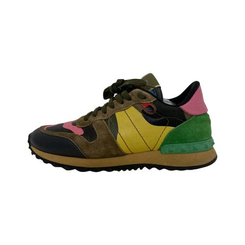 【台北車站館前店】VALENTINO/低筒運動休閒鞋/35/