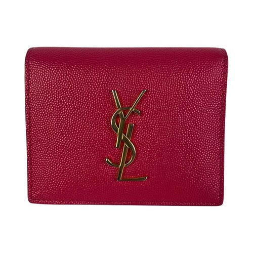 【京站時尚廣場店】SAINT LAURENT/對折錢包//inn370777 0115