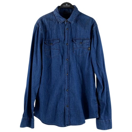【桃園家樂福經國店】EMPORIO ARMANI/長袖襯衫/L/