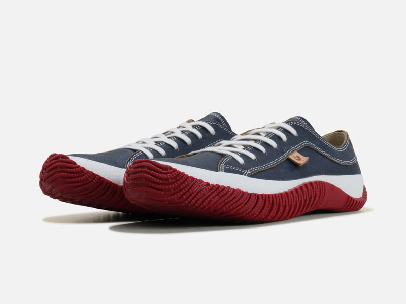 【SPINGLE】復刻仿舊感x低筒休閒鞋_SPM-110V Navy/Red-WOMEN