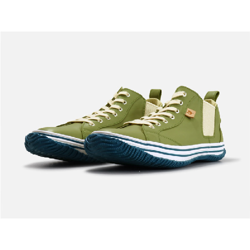 【SPINGLE】中筒手工休閒鞋_SPM-442 Olive-WOMEN