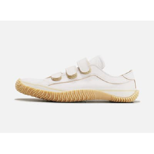 【SPINGLE】古著必備魔鬼氈款·手工休閒鞋_SPM-211-White&Beige-WOMEN