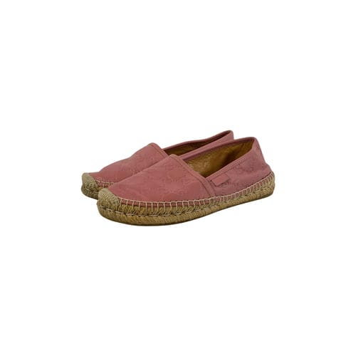 【高雄大遠百店】GUCCI/草編鞋/36/454703