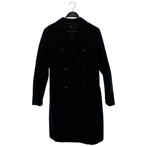 【新光三越台南中山店】UNIQLO+J/Pea coat翻領雙排釦大衣/S/03-21-OF161A