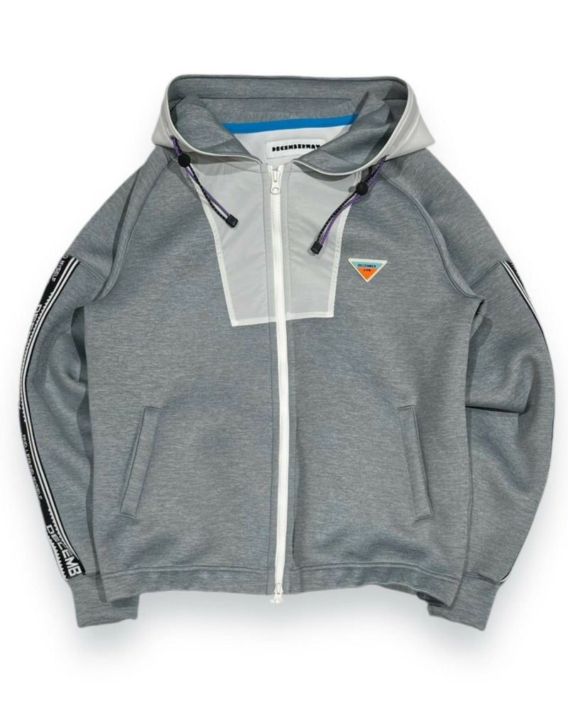 【DECEMBERMAY】Springy & fluffy Zip-up Hoodie_MEN 4-405-1219