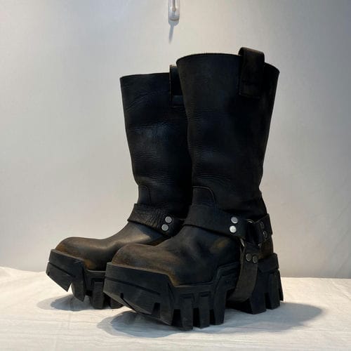【南港店】BALENCIAGA/長靴/38/802352 WBD11 1021