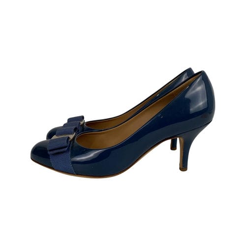【苗栗尚順廣場店】Salvatore Ferragamo/淺口皮鞋/US51/2/