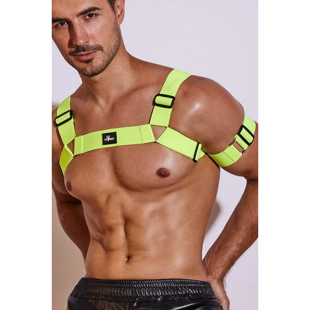 ThePack 勇士螢光胸甲 (螢光) HECTOR HARNESS/YELLOW_0