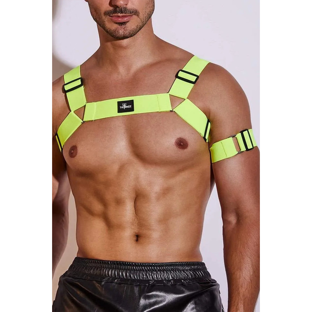 ThePack 勇士螢光胸甲 (螢光) HECTOR HARNESS/YELLOW_1
