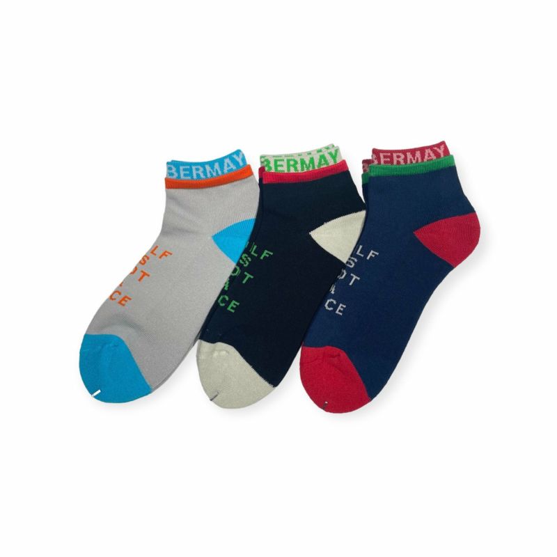 【DECEMBERMAY】Double rib ankle socks_MEN 1-999-4006