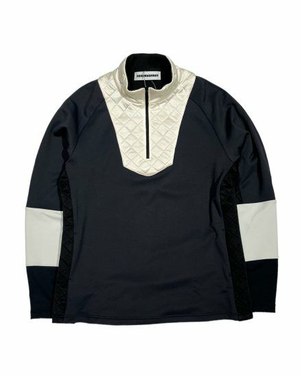 【DECEMBERMAY】Wavequilt+Microfleece Halfzip Top_WOMEN 2-212-0136