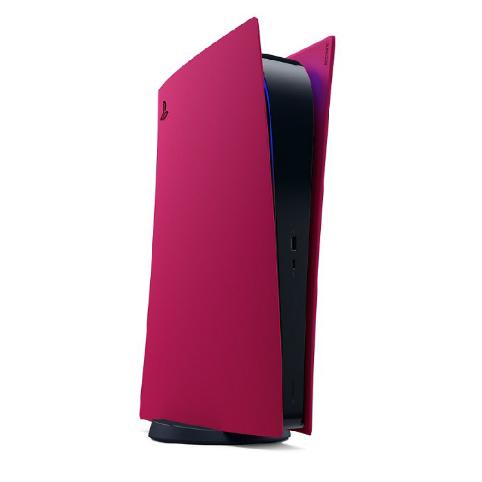 【福利品】【PS5周邊】PlayStation®5 數位版主機護蓋 《星塵紅》(微盒損、內容物全新)_0