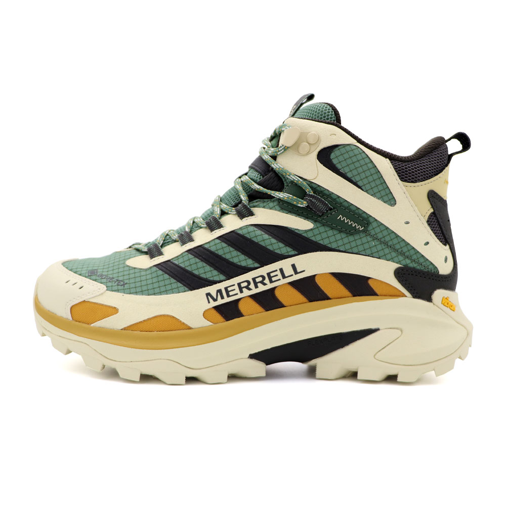 Merrell Moab Speed 2 Mid GTX 米綠 防水 黃金大底 高筒 越野 登山鞋 男款 B5680【新竹皇家ML037793】_0