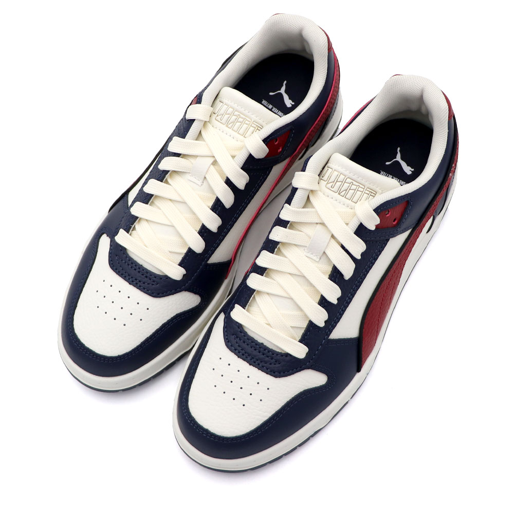 Puma RBD Game Low 米藍紅 皮革 復古 平底 休閒鞋 男女款 B5691【新竹皇家38637339】_1