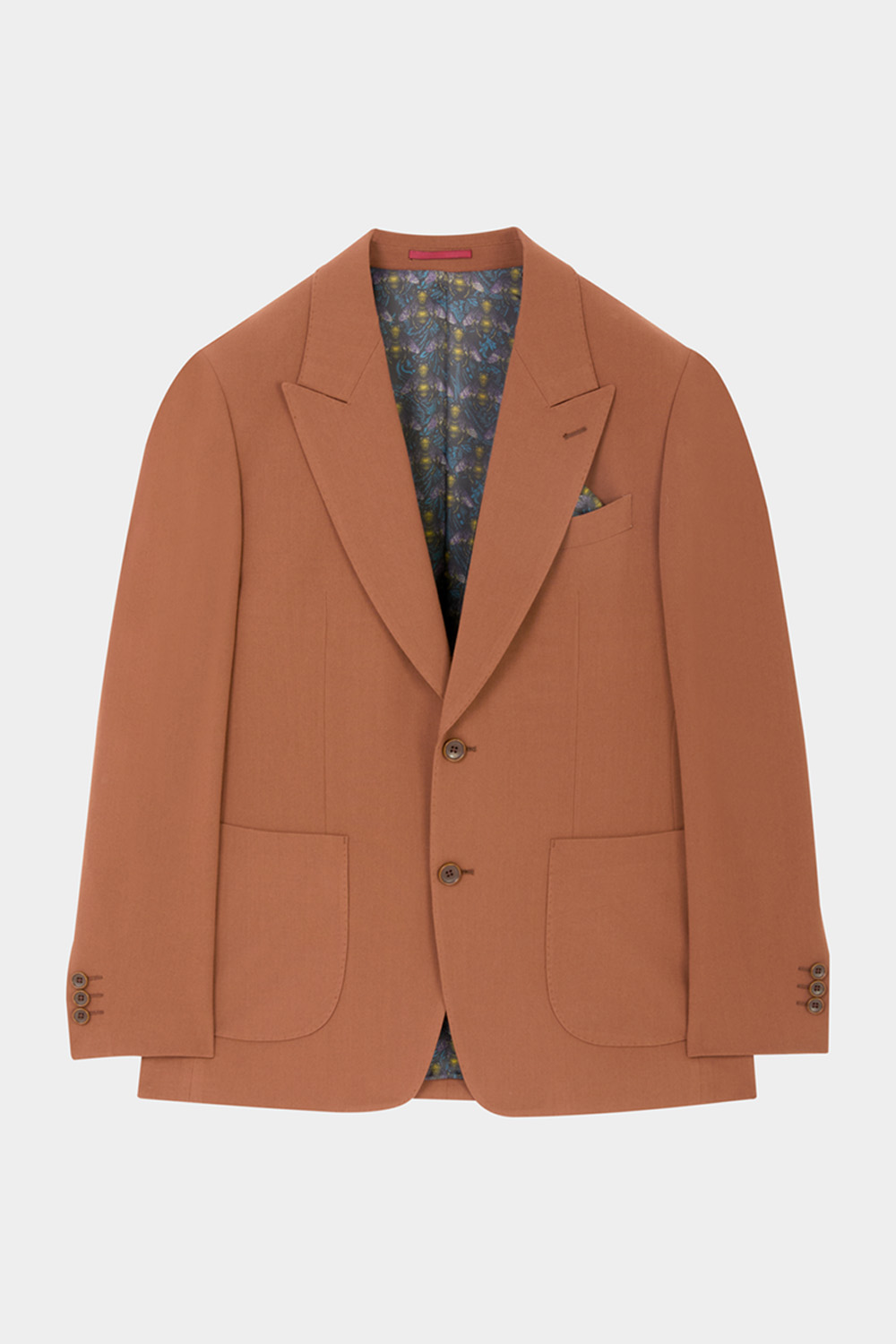 SST&C Caramel Slim Fit Suit Jacket | 00012410006_7