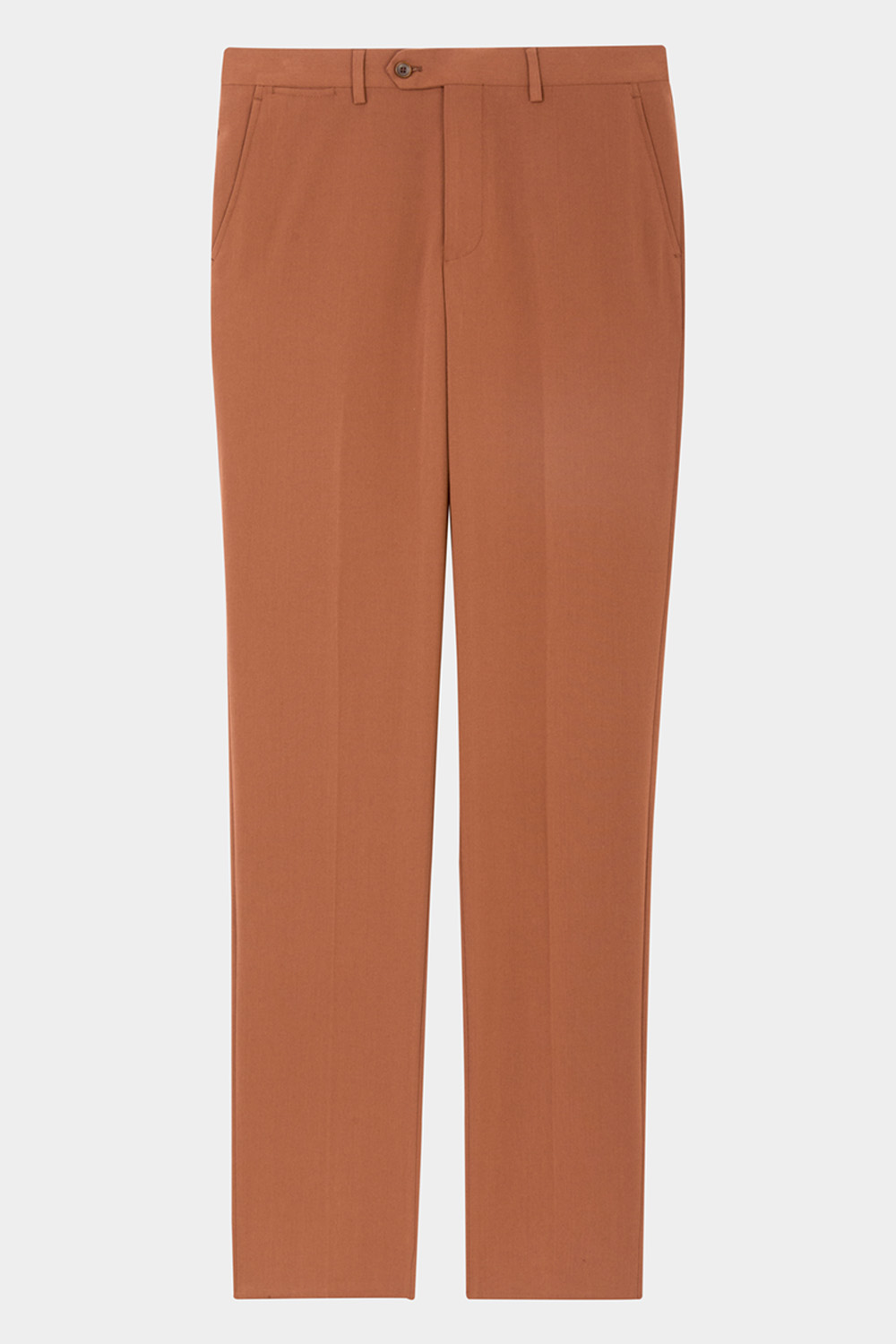 SST&C Caramel Slim Fit Suit Trousers | 00022410006_7