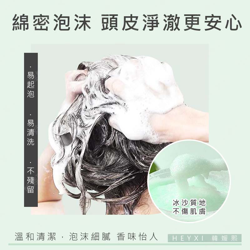 ㊣娃娃研究學苑㊣HEYXI韓媛熙潔淨洗髮膏 洗髮膏 小紅書 頭皮磨砂膏 蓬松 去屑 止癢 清潔 控油 洗髮(PT068)_6