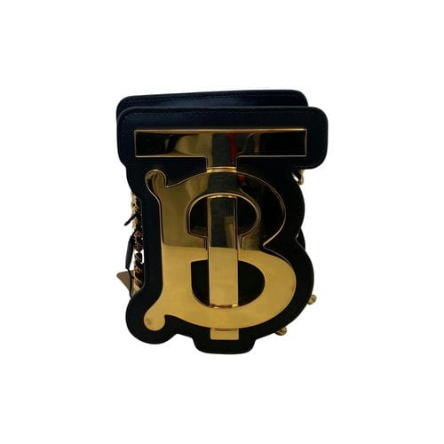 【台北車站館前店】BURBERRY LONDON/側背包//Black ‘tb’ Pouch
