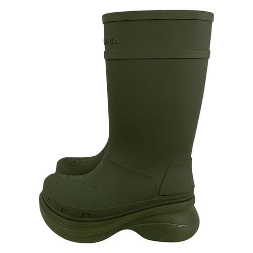 【環球桃園A8店】BALENCIAGA/雨靴/42/