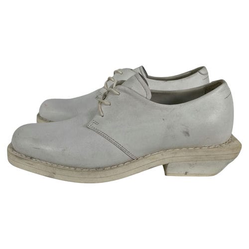 【新光三越台南中山店】Maison Margiela/淺口皮鞋/38/