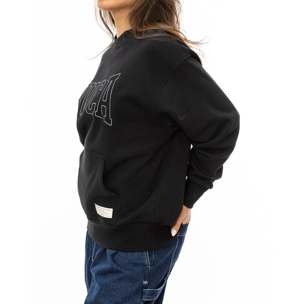 【RVCA】Stitch Loose Fit Crew 長袖T恤 (BE044004)_1