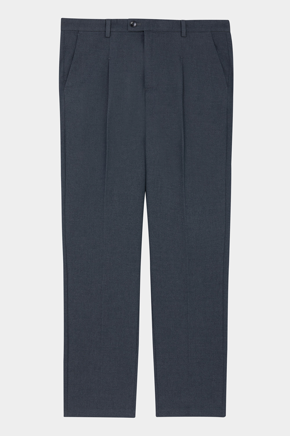 SST&C Denim Straight-Fit Stretchy Casual Trousers | 00162410007_5