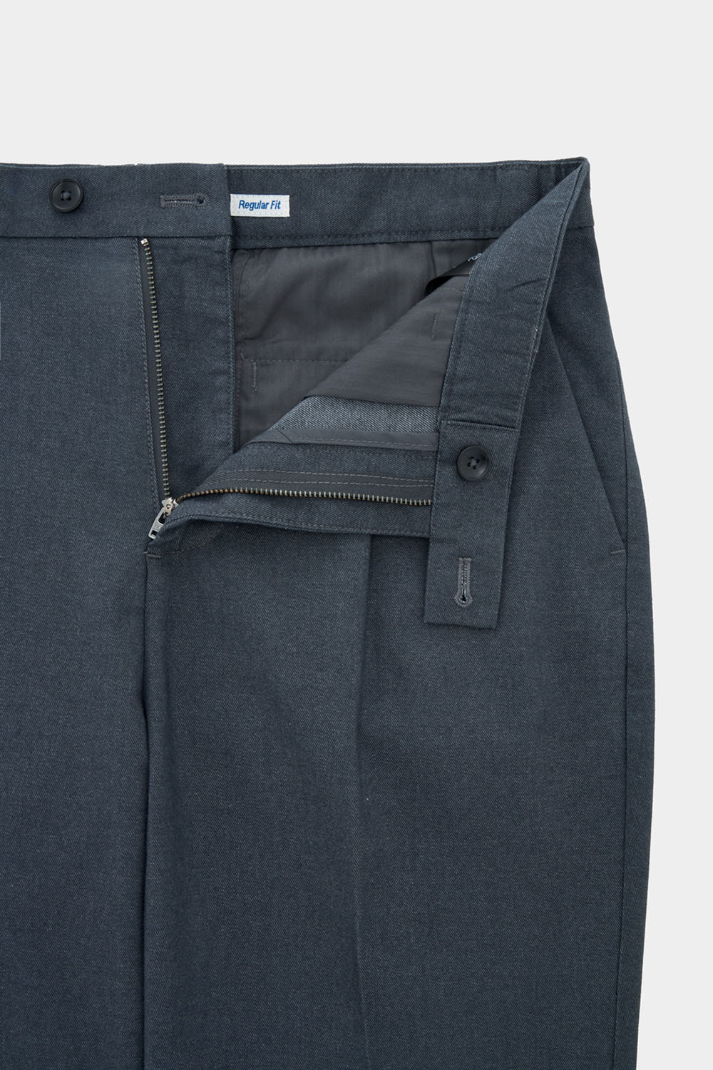SST&C Denim Straight-Fit Stretchy Casual Trousers | 00162410007_6
