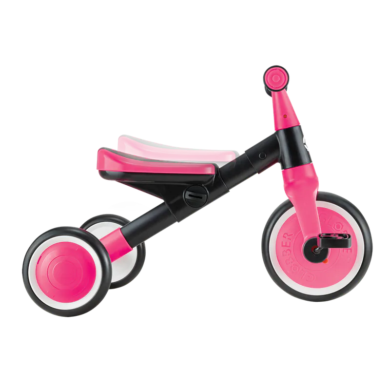GLOBBER LEARNING TRIKE 2合1多功能滑步腳踏車-法國紅絲絨_1