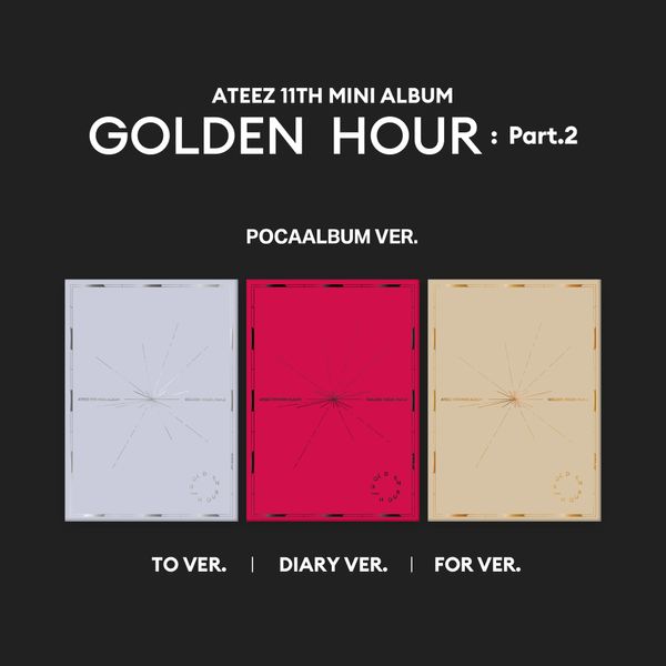 ATEEZ - GOLDEN HOUR : PART.2 (POCA版) [第11迷你專輯]_0