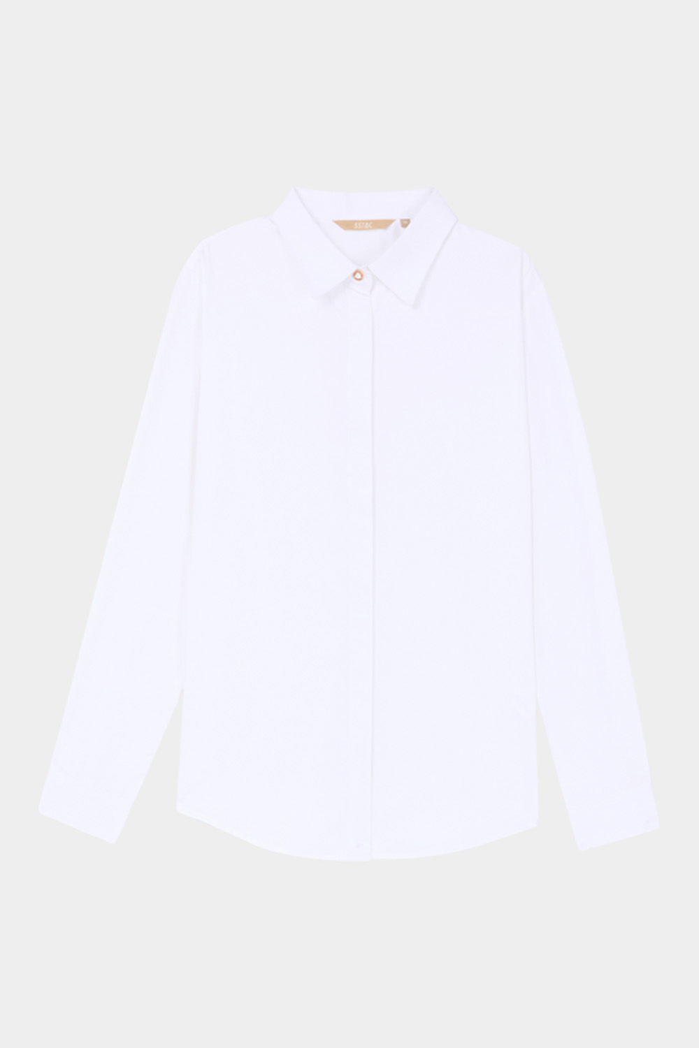 SST&C White Square Collar Shirt | 01062410001_7
