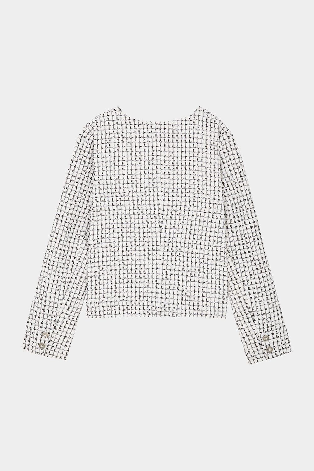 SST&C White Tweed Jacket | 01122410001_8