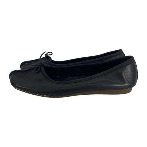 【台中一中店】Clarks/淺口皮鞋/23.5cm/60603329
