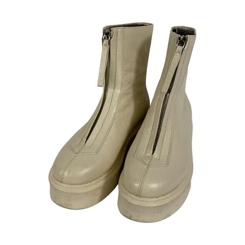 【桃園統領店】THE ROW/靴子/40/Zippepd Boot