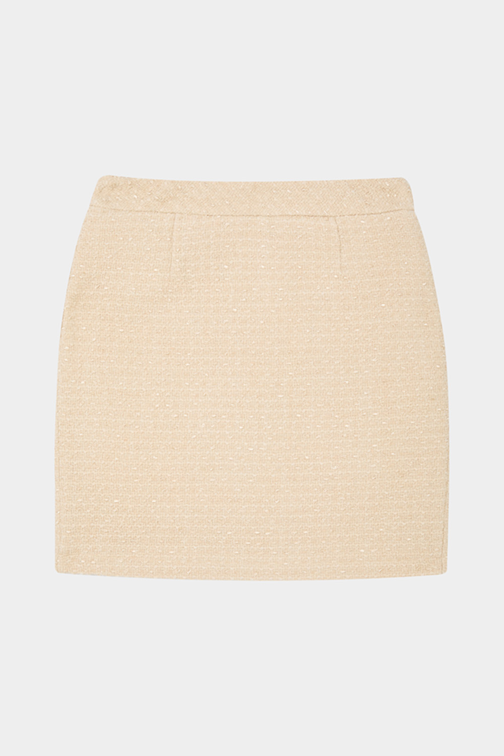 SST&C Light Apricot Duffle Narrow Skirt | 01232410002_7