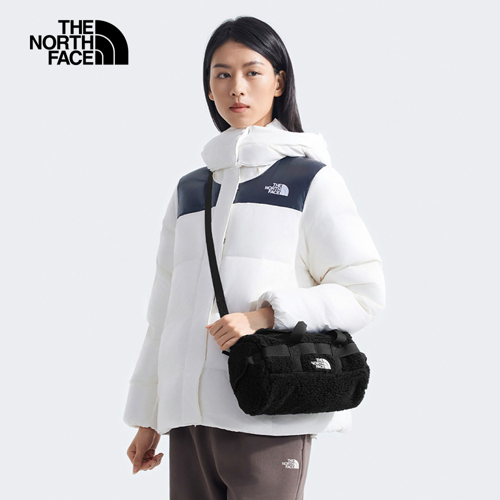 The North Face北面男女款黑色背提兩用休閒單肩包｜8B26JK3_8