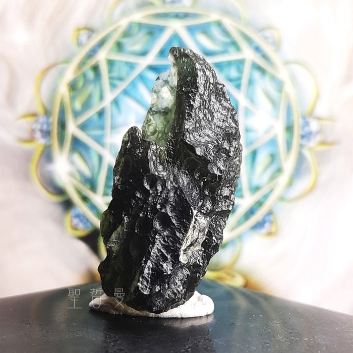 ☄️土桑精選-捷克隕石2024-5號 (Moldavite) ~協助轉化的療癒之石_3