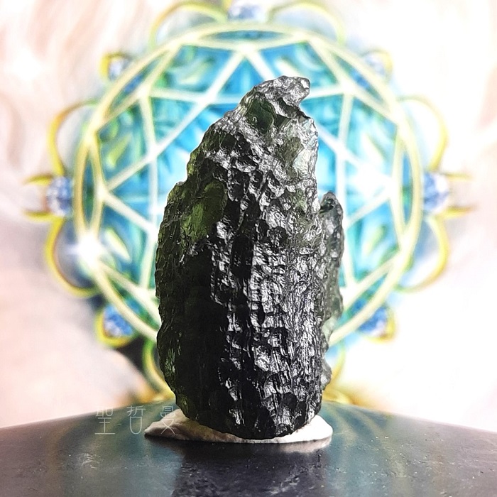 ☄️土桑精選-捷克隕石2024-5號 (Moldavite) ~協助轉化的療癒之石_4