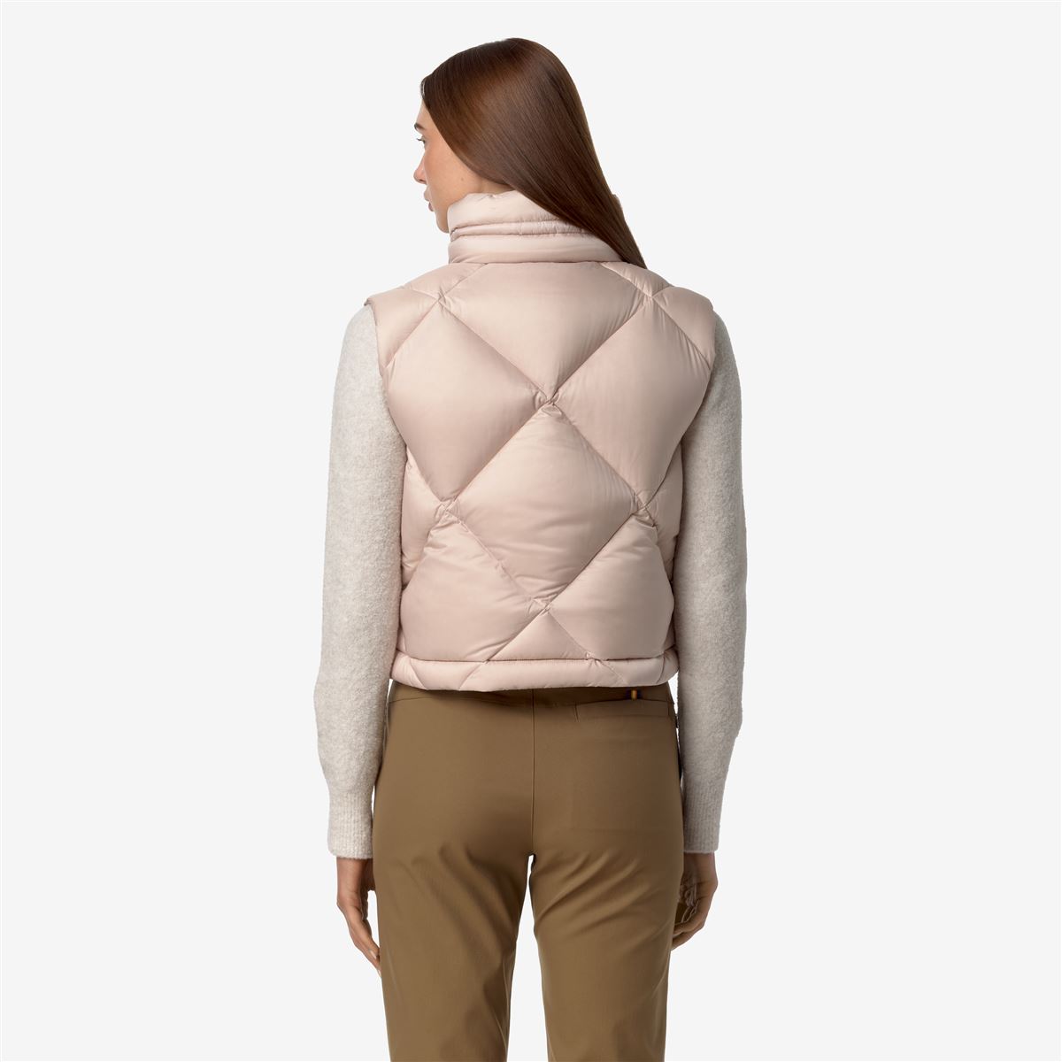 WILL SUPER LIGHT THERMO HEAVY 女士羽絨背心_PINK TINT_3