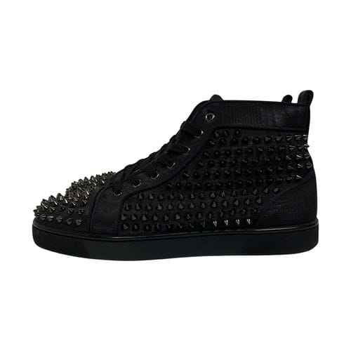 【桃園統領店】Christian Louboutin/高筒運動休閒鞋//