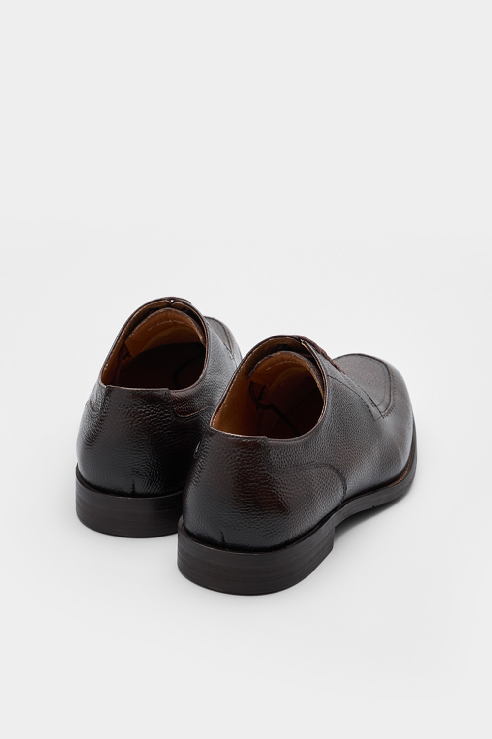 SST&C Brown Derby Shoes | 00262410003_1
