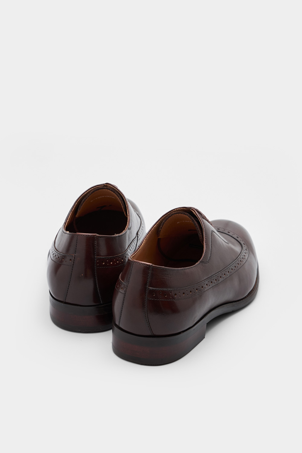 SST&C Brown Oxford Shoes | 00262410002_1