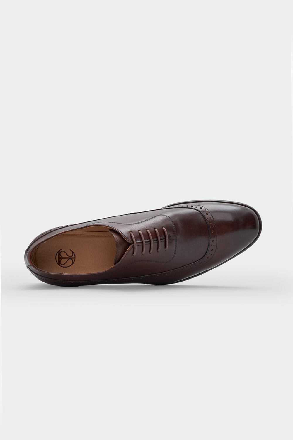 SST&C Brown Oxford Shoes | 00262410002_4