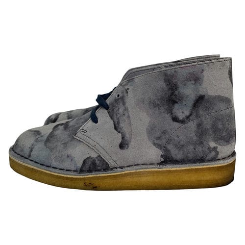 【環球屏東店】Clarks/Chukka靴/US9/